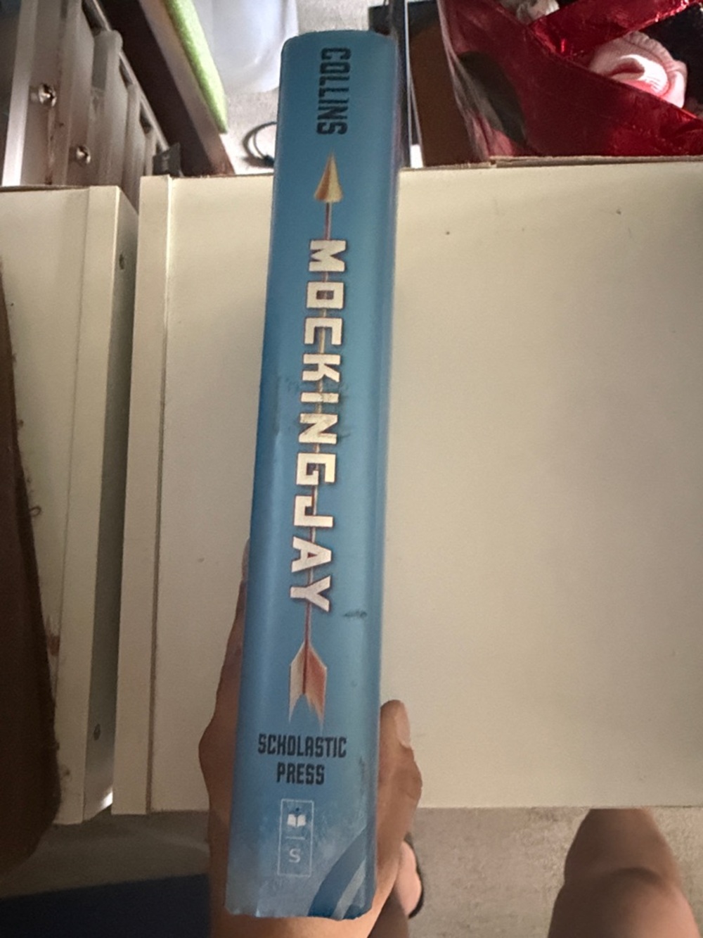 Mockingjay by Suzanne Collins - Blue Hardcover - Picture 3 of 5